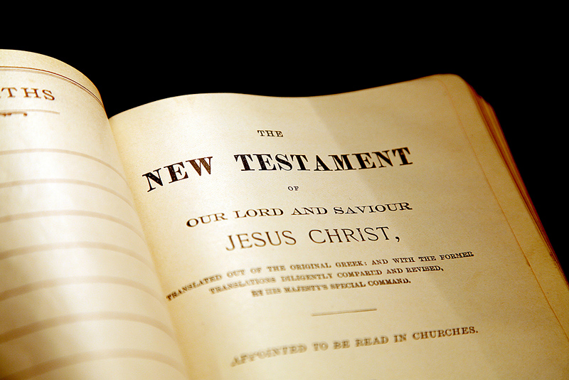 The open book of the New Testament