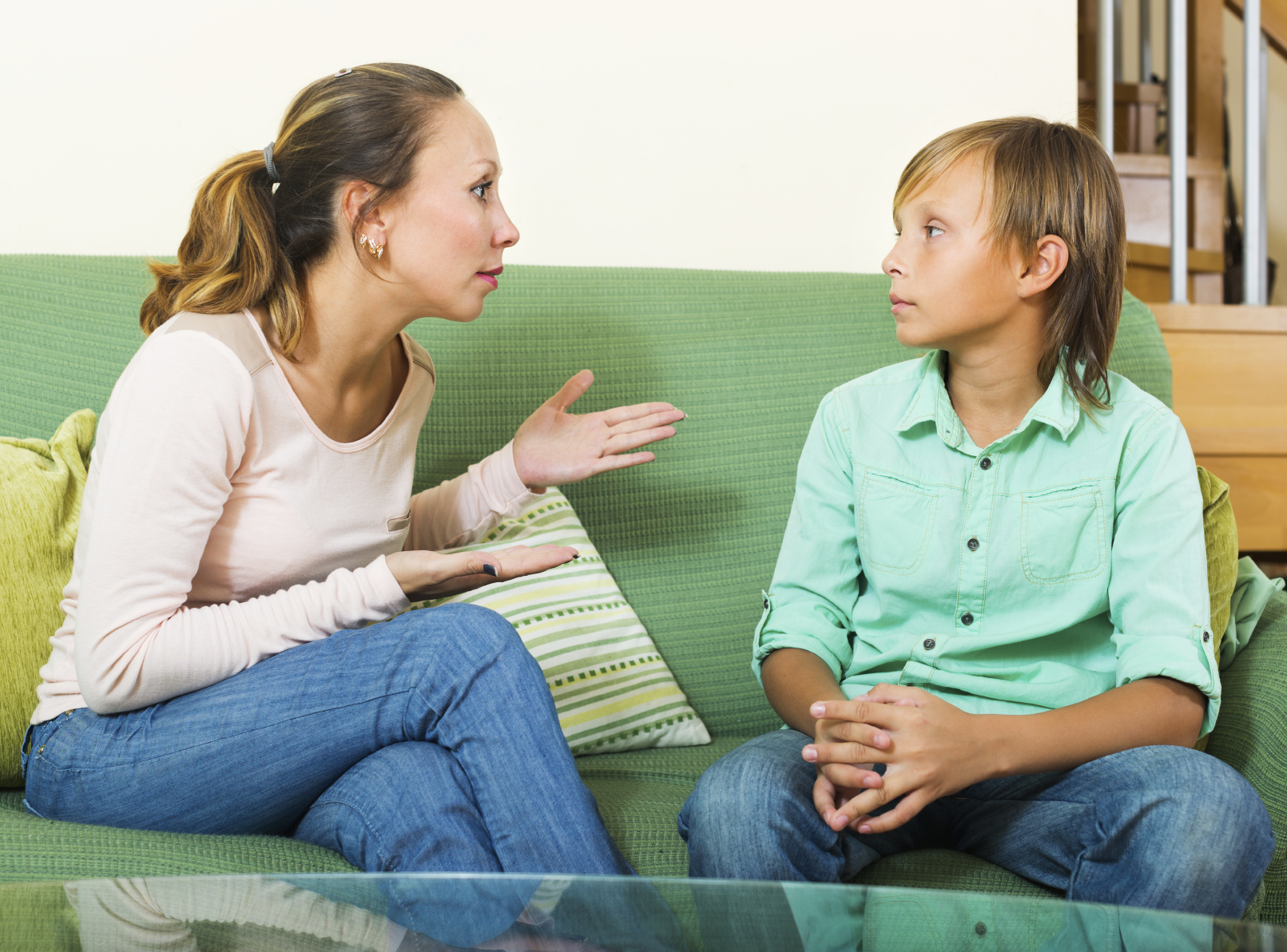Разговор подростка с родителями